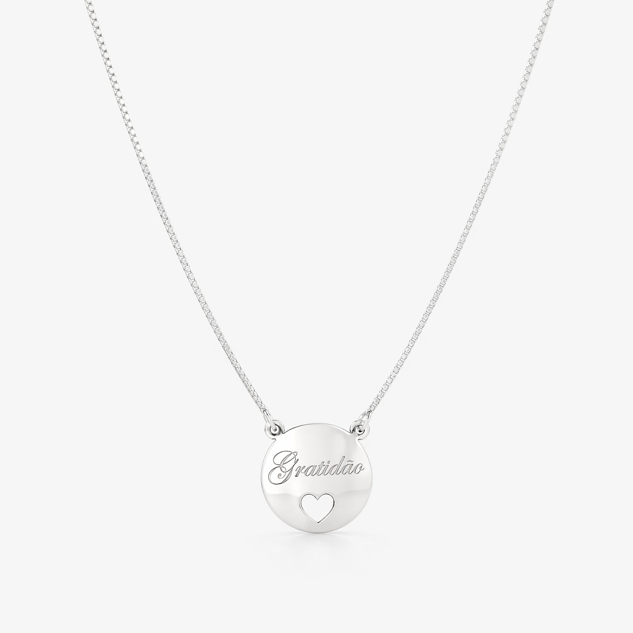 COLAR PLACA GRATIDÃO
