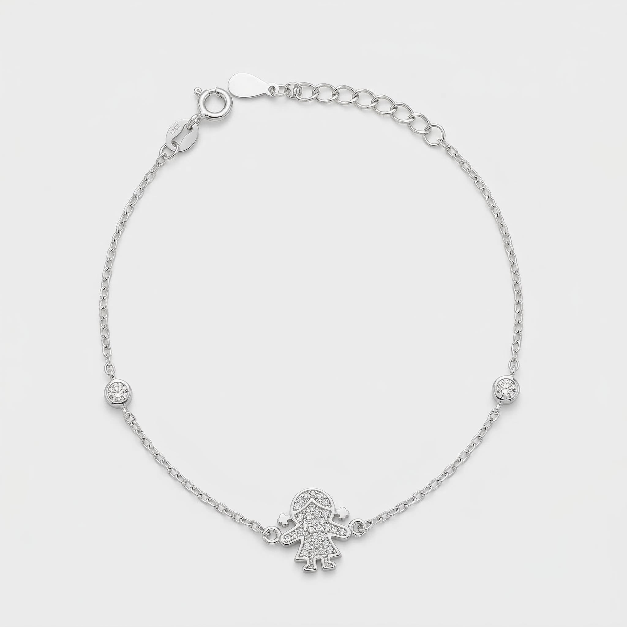 PULSEIRA MENINA CRAVEJADA