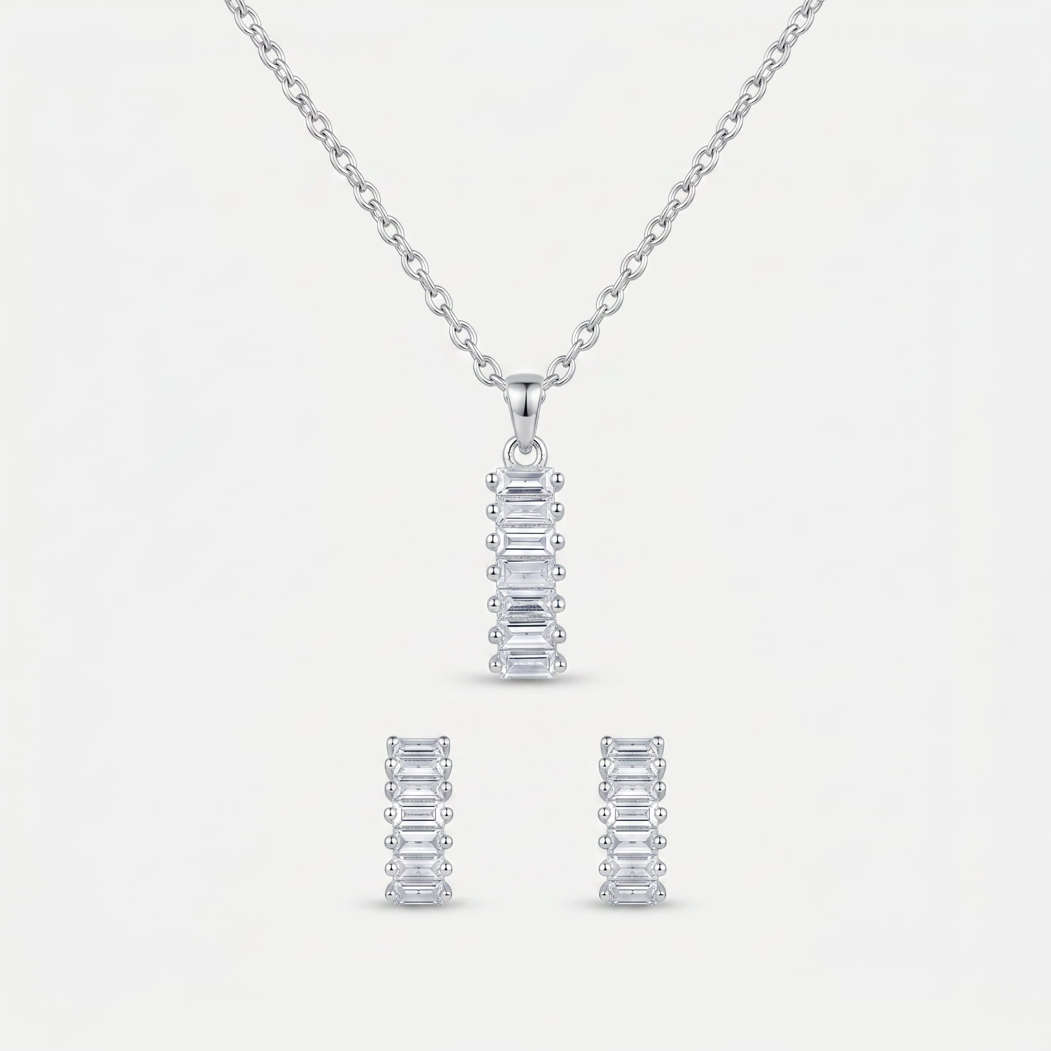 CONJUNTO RETÂNGULO CRAVEJADO P