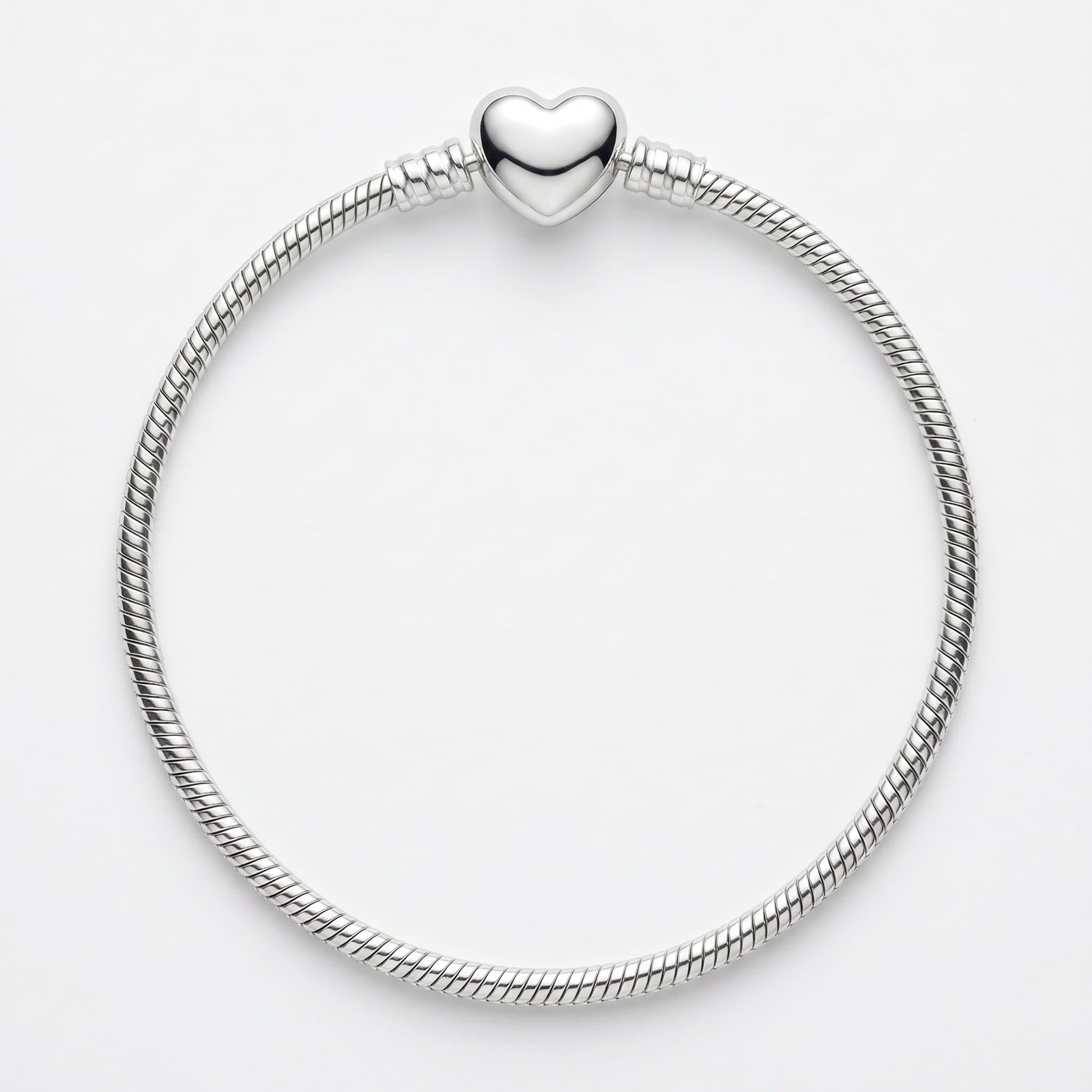 PULSEIRA PARA BERLOQUES CORAÇÃO LISO