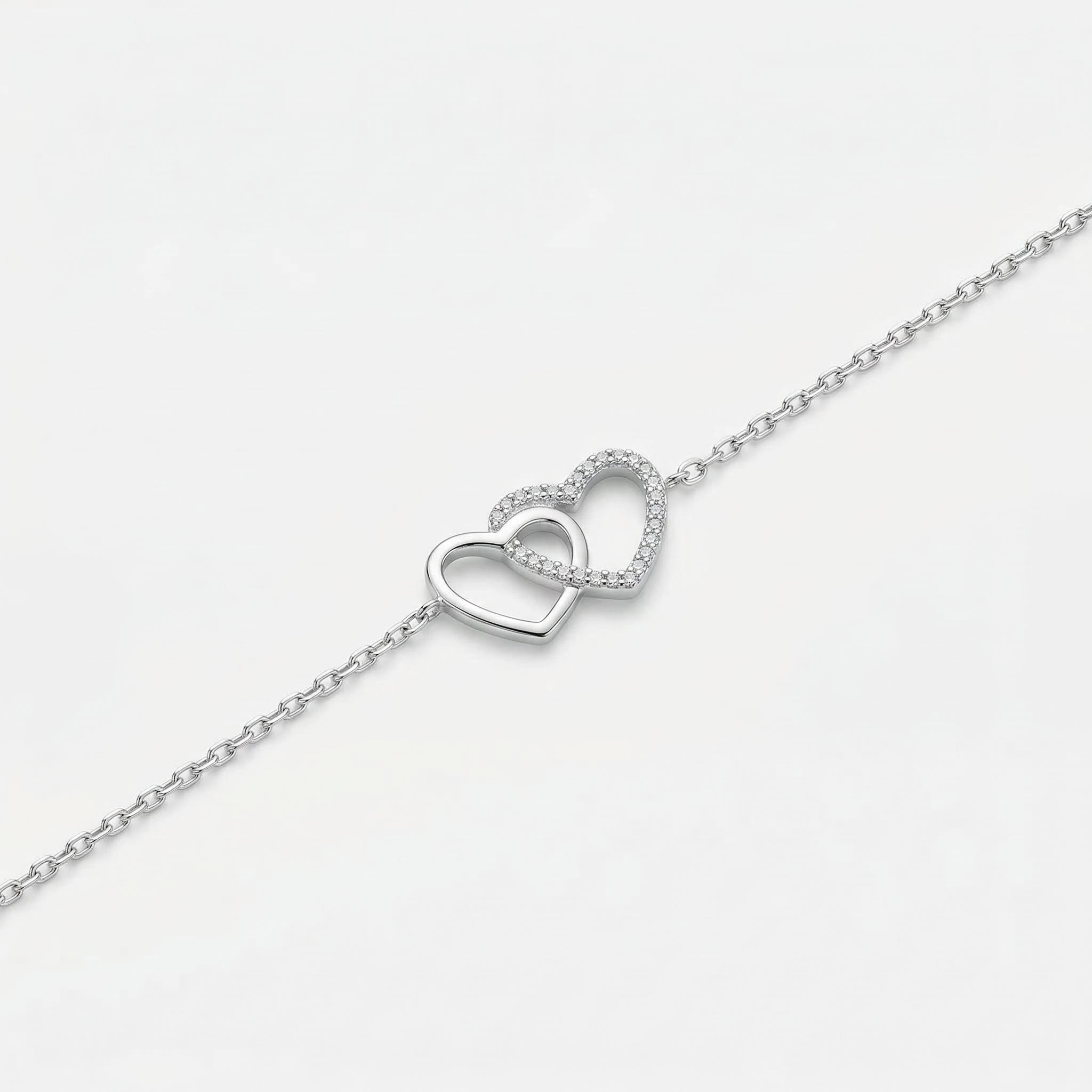 PULSEIRA 2 CORAÇÕES SENDO 1 CRAVEJADO