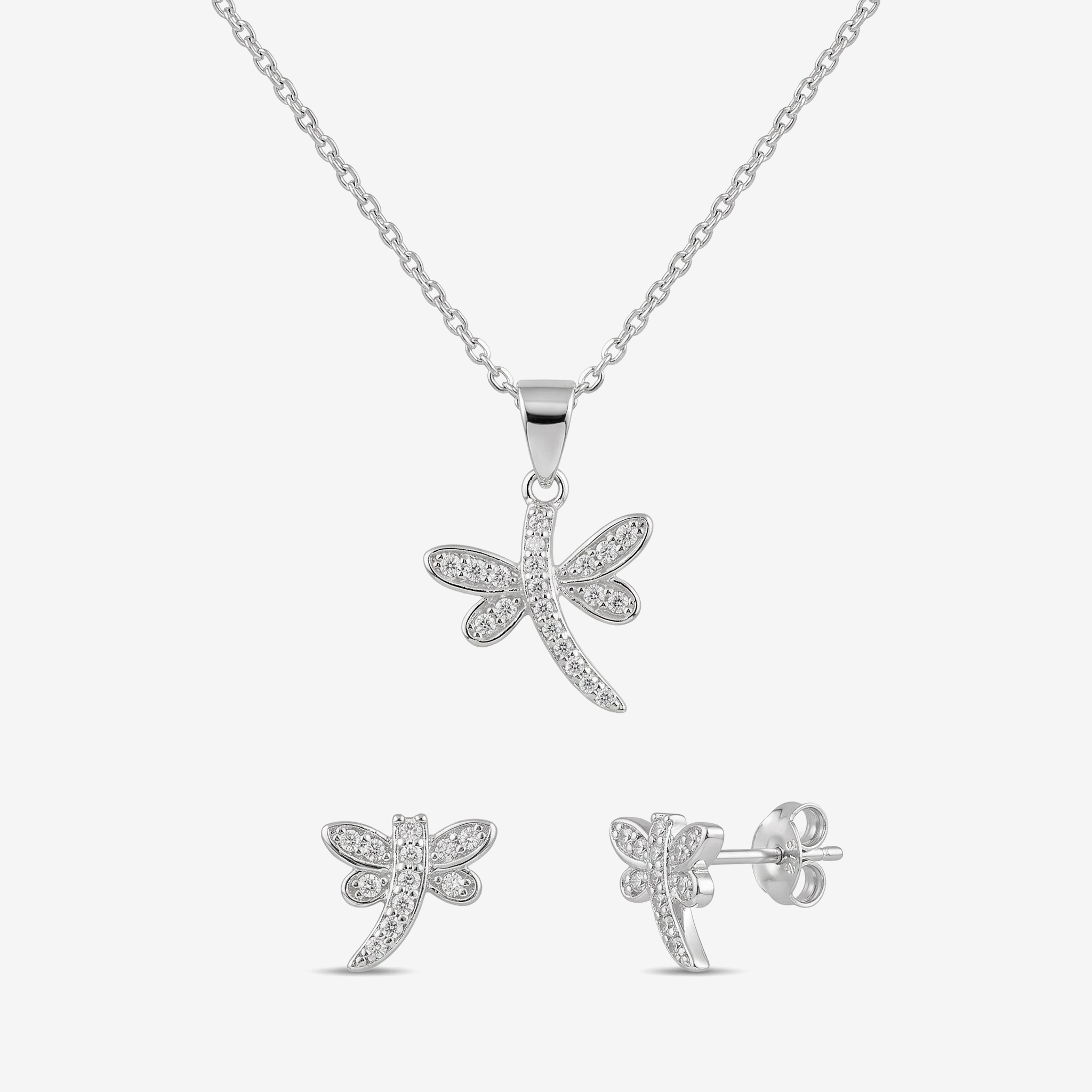 CONJUNTO LIBELULA CRAVEJADA (S/ CORRENTE)