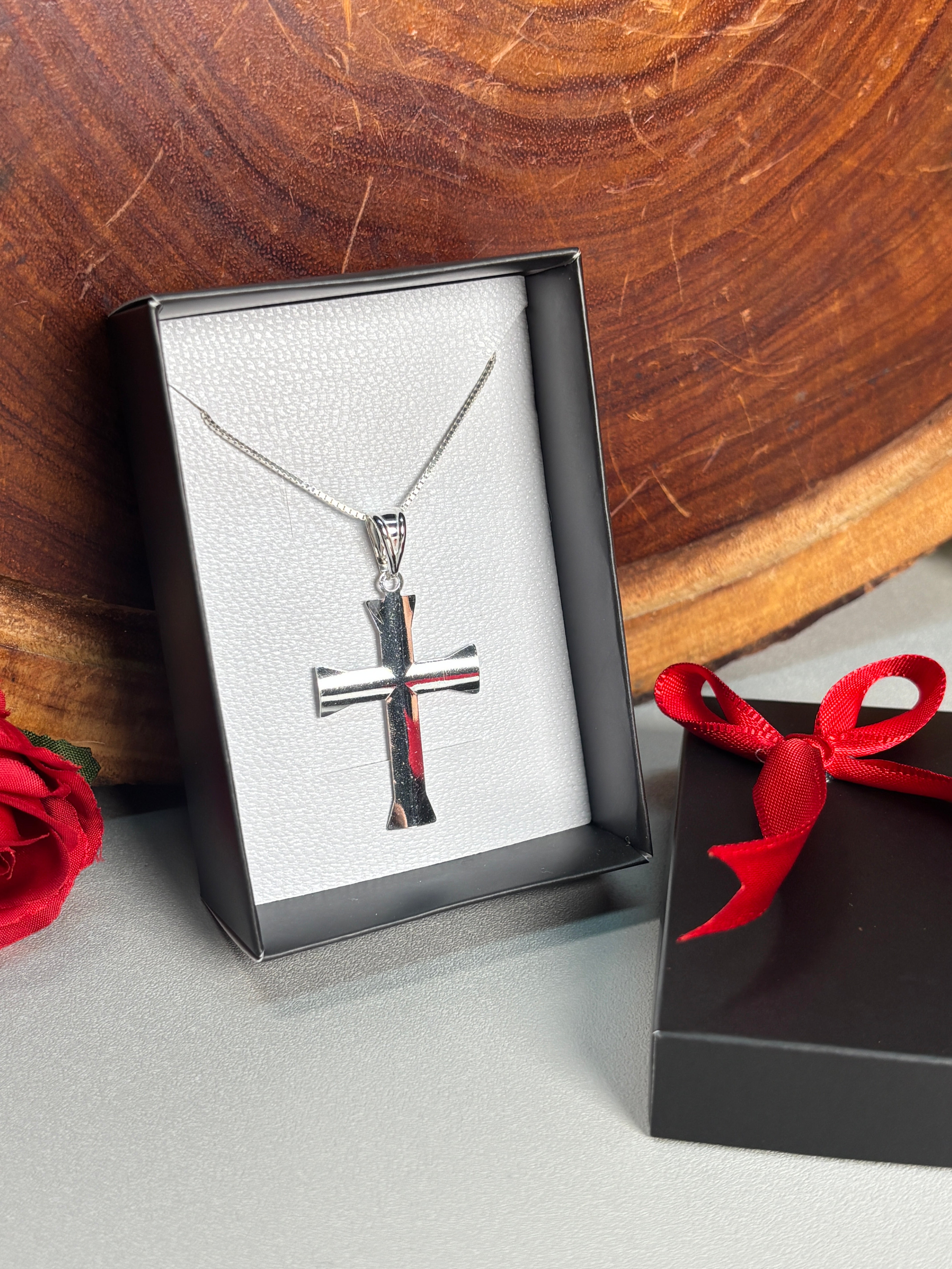 PRESENTE CRUZ MASCULINA LISA