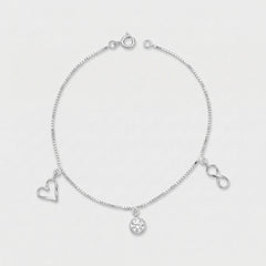 Pulseiras Corações