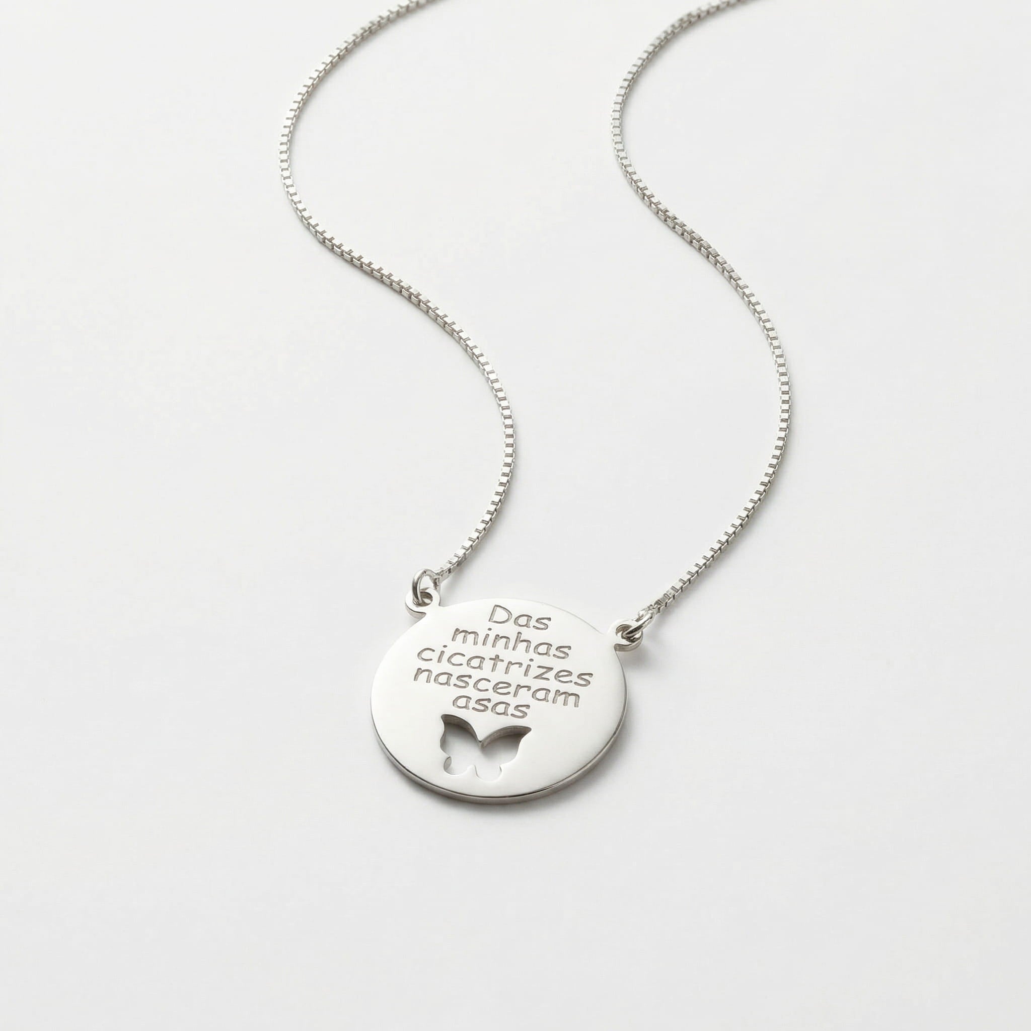 COLAR PLACA DAS MINHAS CICATRIZES ...