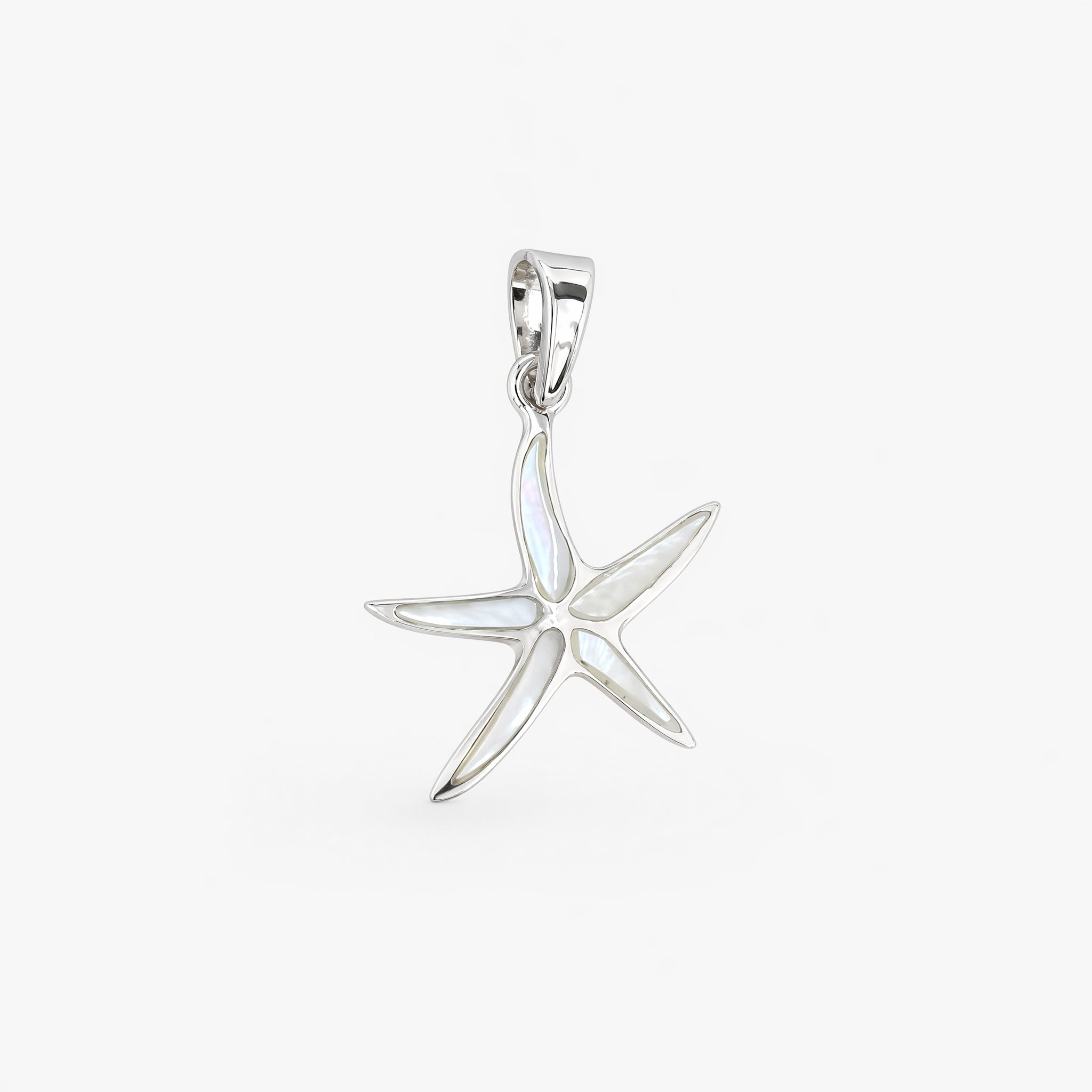 PINGENTE ESTRELA DO MAR COM PEDRA NATURAL