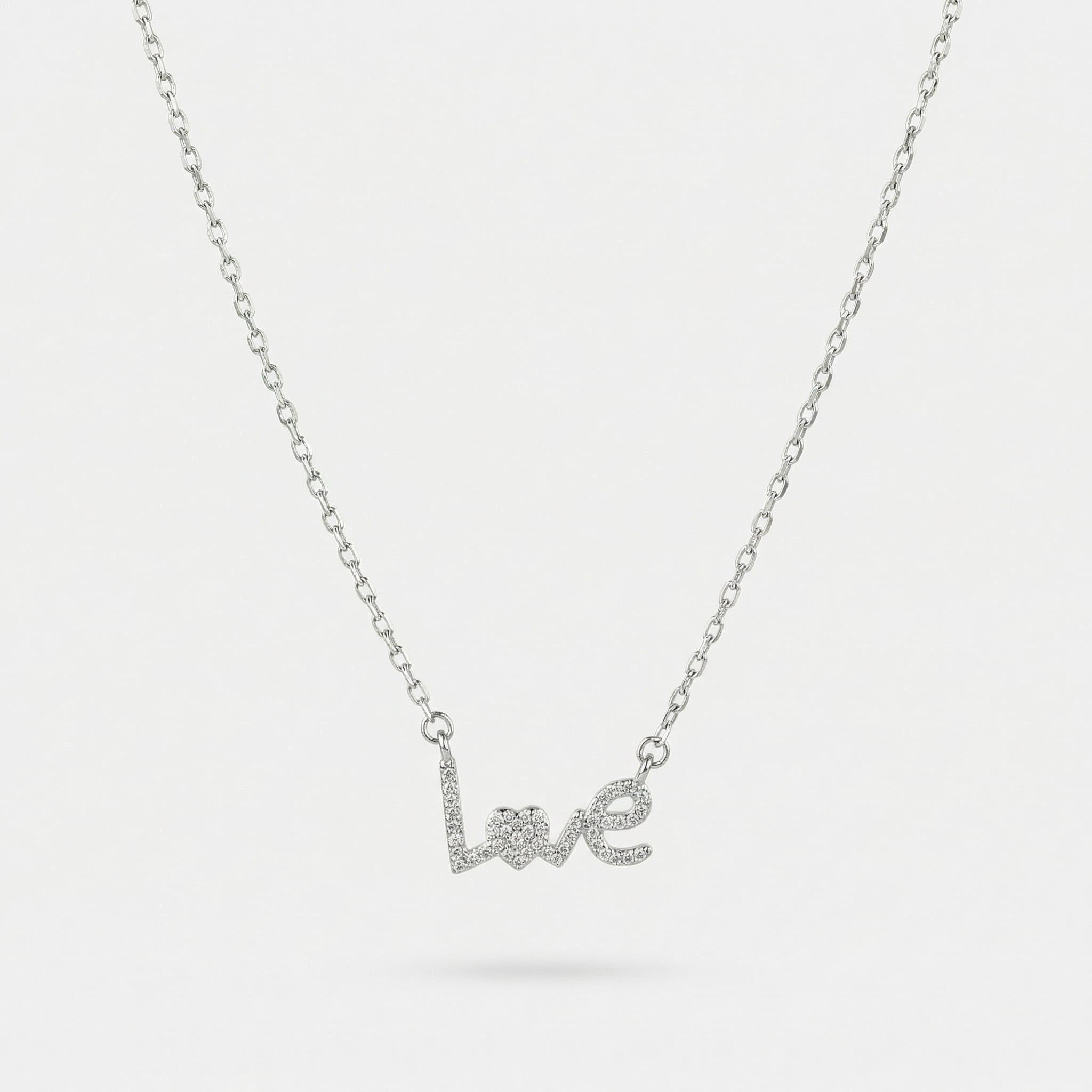 COLAR LOVE CRAVEJADO