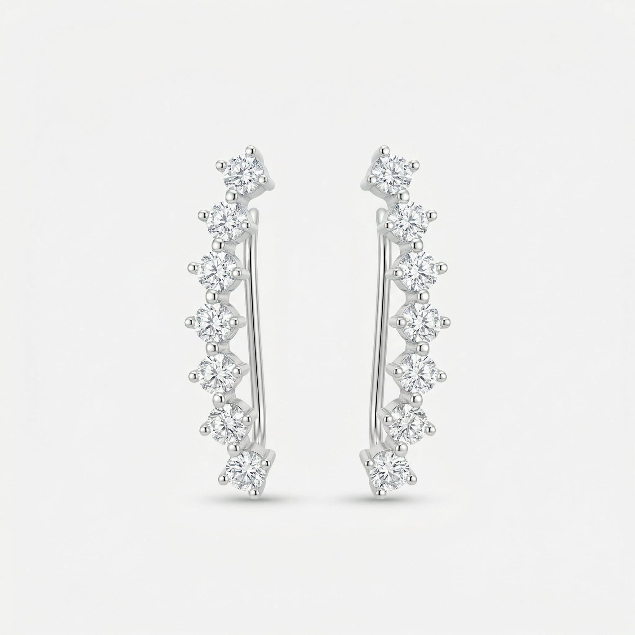 BRINCO EAR CUFF COM 7 PEDRAS